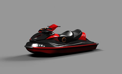 Motorboat Speedboat Cruise Water Vehicle 3d model