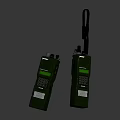 Green Military Style Doorbell Devices With Handheld Design Antenna And Keypad