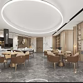 Reception Hall Modern Reception Area 3d model