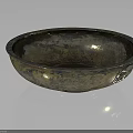 Vintage Bronze Decorative Bowl Furniture Accessory With Carved Animal Design And Sturdy Base