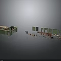 Green Building Model With Decomposed Components And Detailed Structural Parts