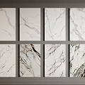 Marble Wall Panels With Various Natural Textures For Interior Decoration 3d model