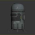 Sci-fi Capsule Space Capsule Hibernation Capsule Freezing Capsule Rest Capsule Rest Capsule 3d model