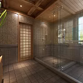 Toilet Sauna 3d model