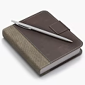 Modern Notebook Notepad 3d model