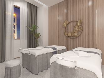 Modern SPA Beauty Salon Room 3d model