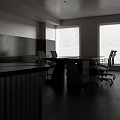 Dark Wind Office Space 3d model