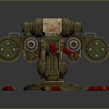 INDUSTRIAL LOFT turret turntable sci-fi tower defense games tower defense sci-fi turret games turret 3d model