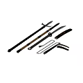 Different Types of Traditional Weapons Featuring Spear Sword Knife Chain And Handheld Tools