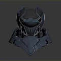 Sci-Fi Helmet Alien Helmet-Helmet High Tech Helmet Game Helmet 3d model