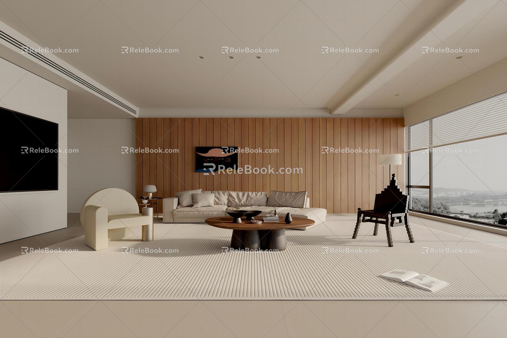 Living room 3d model