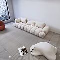 Sofa combination 3d model