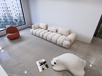 Sofa combination 3d model