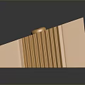 Golden Pencil Sharpener With Stylish Design Textured Surface And Shiny Metallic Finish