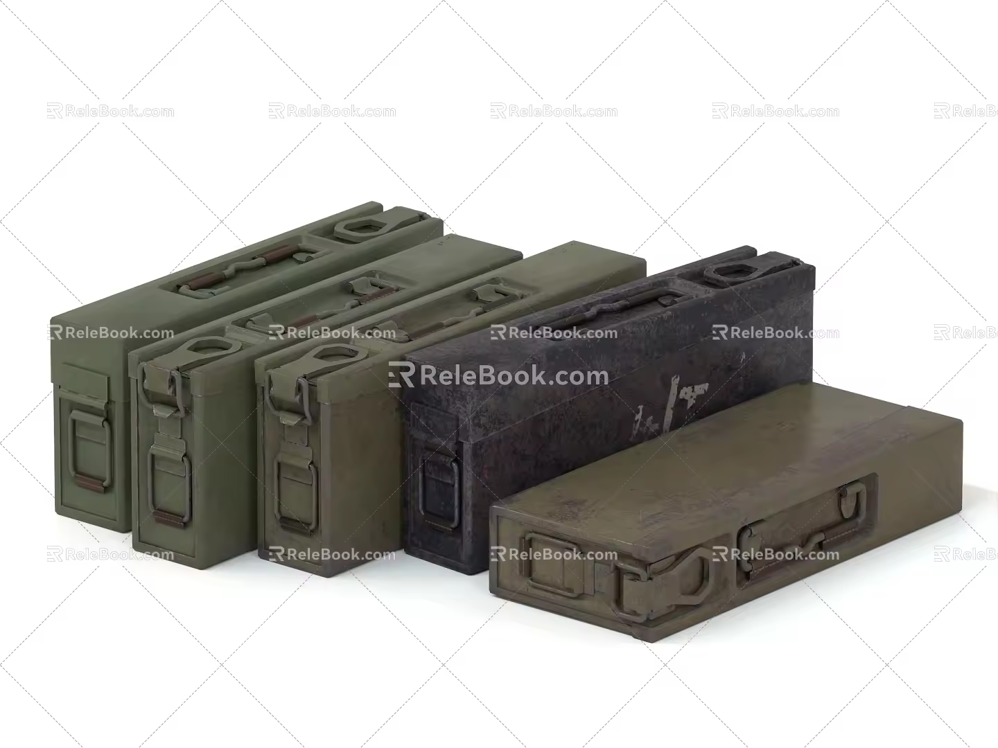 Box Toolbox Storage Box Storage Box Arms Box Armament Box Fishing Box Armament Box Arms Box 3d model