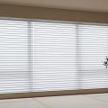 modern venetian blinds curtain window 3d model