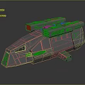 Spaceship Spacecraft Spaceship Science Fiction Spaceship Spacecraft 3d model