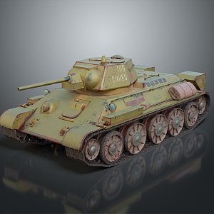 Light Tank Light Armored Tank Modern Tank World War II Tank World War I Tank Heavy Tank 3d model