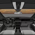 Blue Car 3D Rendered Images With Interior Exterior Wheels And Design Details From Various Angles