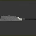 laser tower turret turntable sci-fi tower defense game tower defense sci-fi turret game turret game turret 3d model