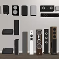 Modern sound vertical sound hanging sound small sound 3d model