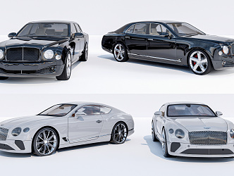 Modern cars, cars, vehicles, vehicles 3d model