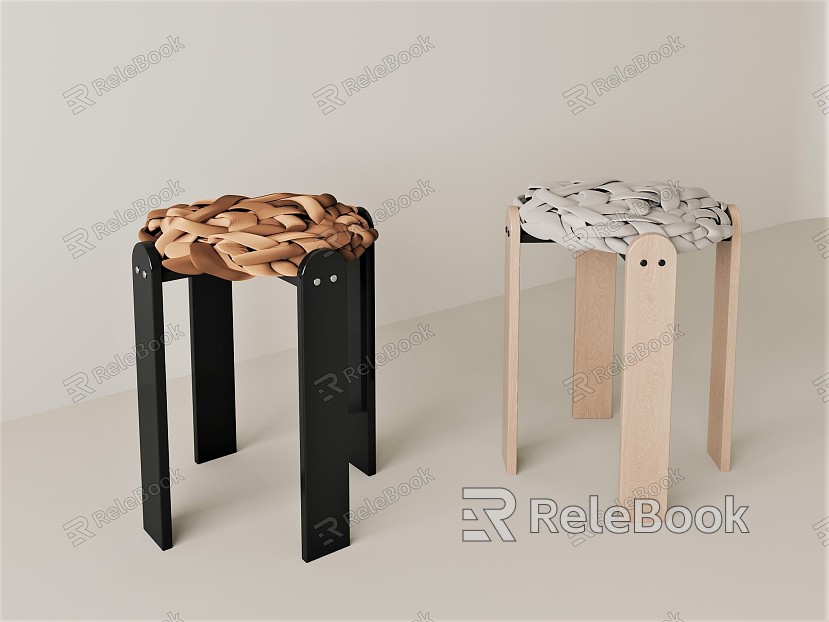 Quiet stool and bar chair model