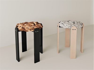 Quiet stool and bar chair model