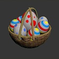 Modern Easter Egg Egg Holiday Egg Christmas Egg 3d model