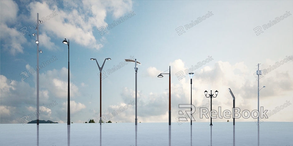 Street lamp combination high-end model