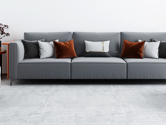 Modern Combination Sofa Combination 3d model