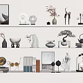 New Chinese style ornaments combination 3d model