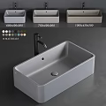 Sleek Modern Wash Basin With Various Sizes And 16 Materials Choices