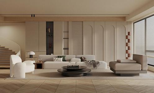 Living room 3d model