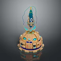 Sci-fi Items Sci-fi Components High-tech Components Sci-fi Equipment Sci-fi Scene Sci-fi Environment Game Scene 3d model