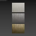 Textured Circular Components With Gray And White Textures On Golden Wood Grain Background