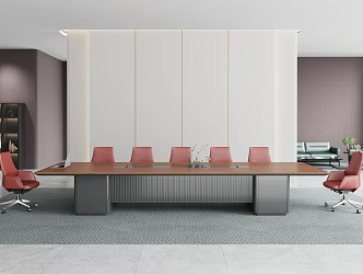 Modern Meeting Table and Chair Meeting Room Conference Table Conference Chair Training Table Training Chair Office Desk Office Chair Sofa Coffee Table Training Room 3d model