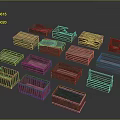 Household Storage Baskets With Various Materials And Different Designs For Home Organization
