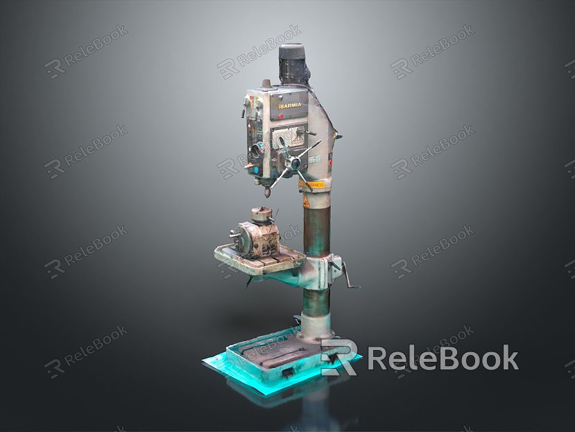 Bench Drill Vertical Drilling Machine Vertical Bench Drill Drilling Machine Tools Hardware Tools Processing Tools Furniture Furniture model