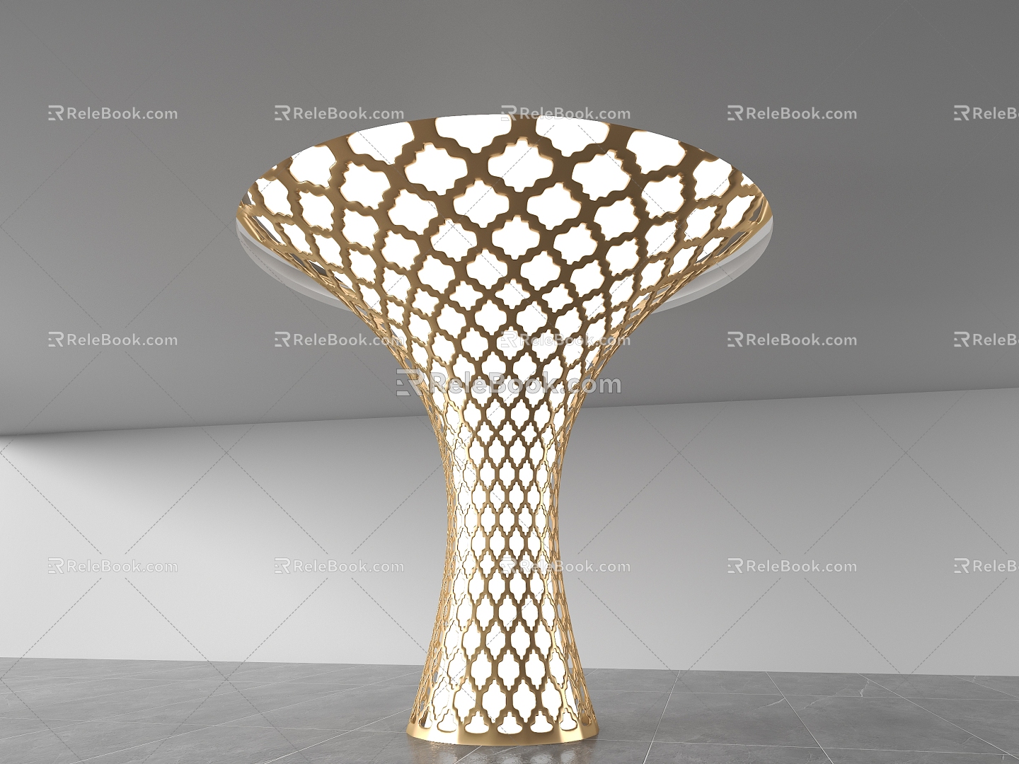 Modern Column 3d model