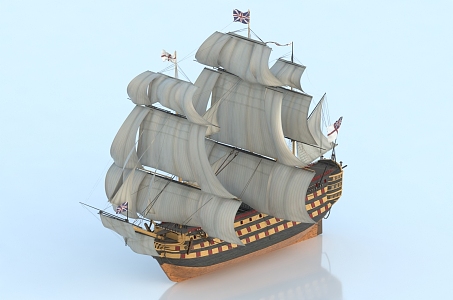 Modern Warship 3d model