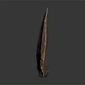 Natural Wood Stone Piece With Irregular Shape And Natural Brown Texture