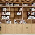 Modern Library 3d model