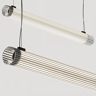 Modern chandelier 3d model