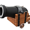 Cartoon Cannon Cannon Cannon Cannon Bronze Cannon Ancient Cannon Shooting Firearm Bronze Balloon Balloon Battery Cast Iron Cannon Ancient Heavy Cannon Cannon Cannon Bronze Cannon 3d model