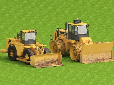 modern bulldozer 3d model modern bulldozer 3d model