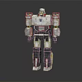 Modern robot Megatron Transformers Megatron 3d model