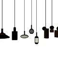 Modern chandelier 3d model