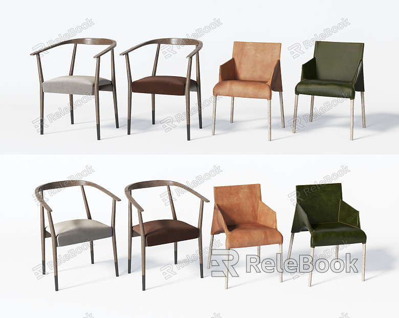 Modern Dining Chair Dining Chair Leisure Chair model