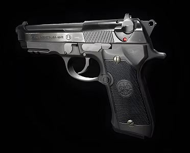 Pistol 3D Model 3d model